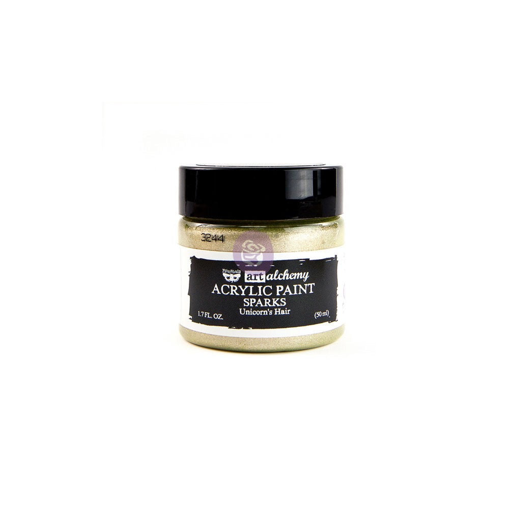 Sparks Acrylic Paint - Unicorn’s Hair | Finnabair | 50ml | Redesign with Prima