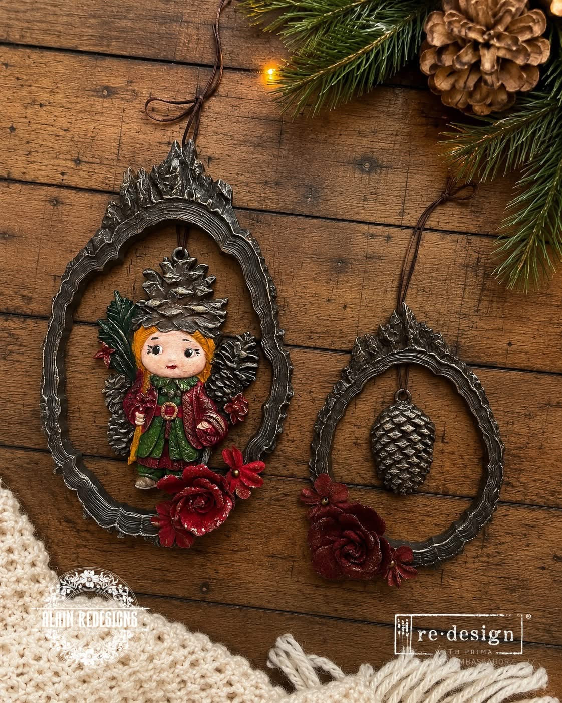 Decor Moulds® - Evergreen & Embers | Woodland Harvest Collection | Redesign with Prima