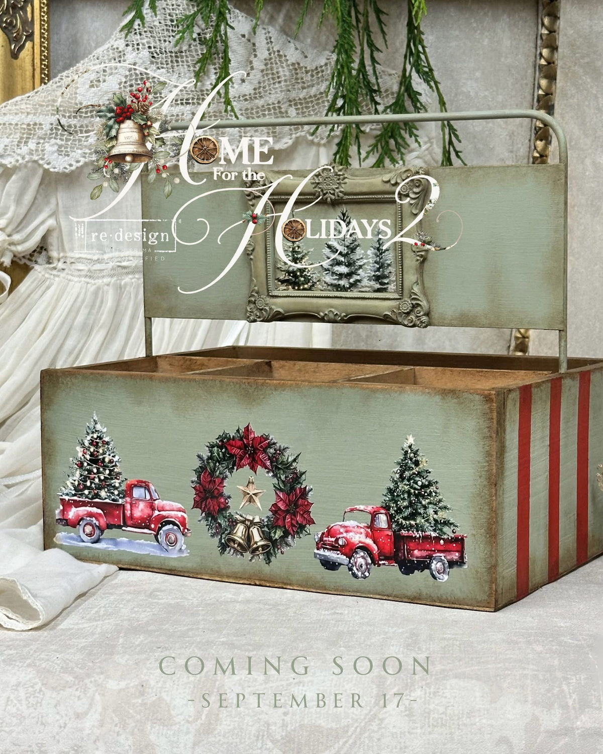 Middy Plus Transfers® - Home For The Holidays | NEW! | Redesign with Prima