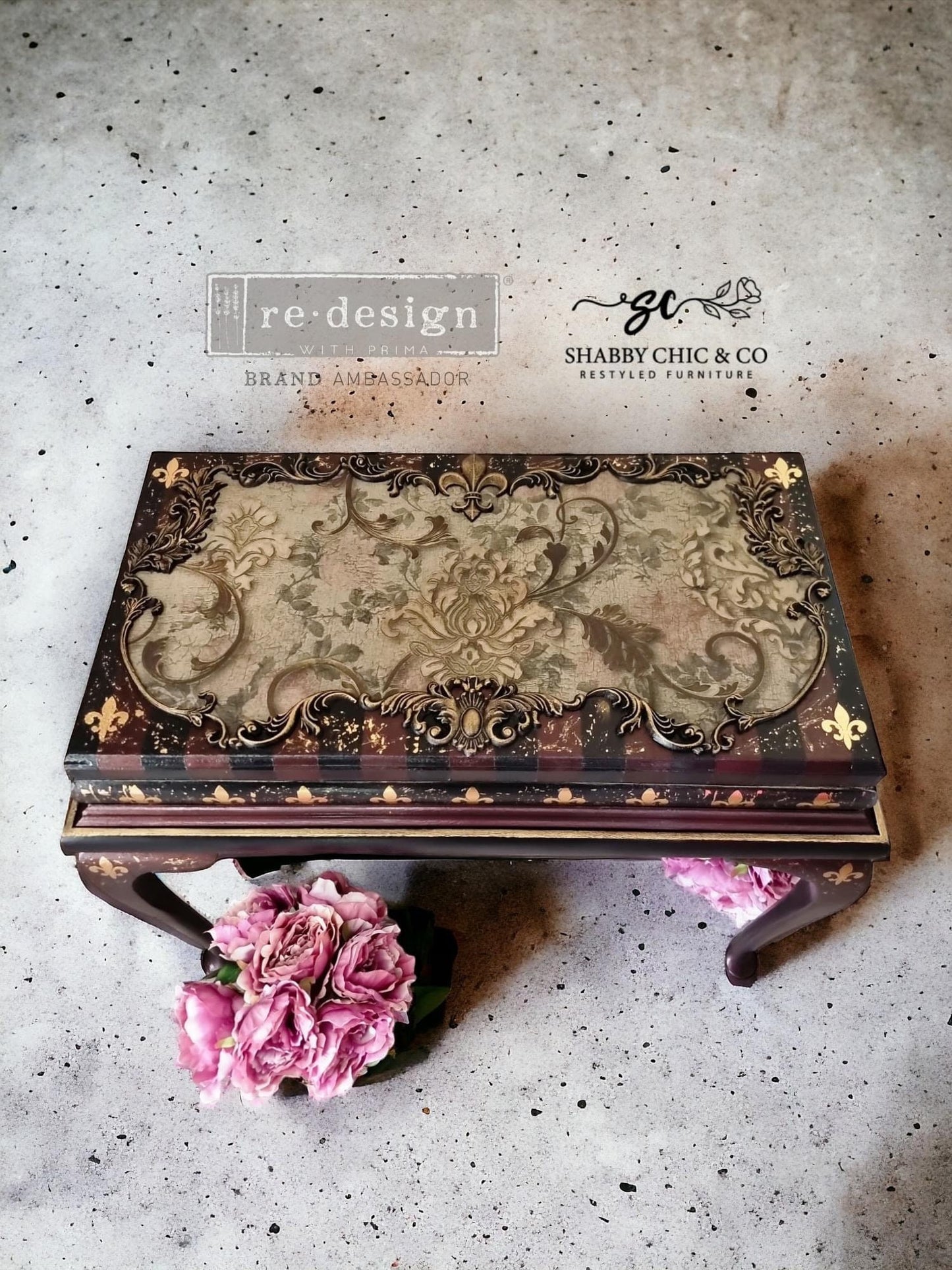 Decoupage Tissue Paper - Chapelle Royale | 1 sheet, 19.5” x 30” | Redesign with Prima