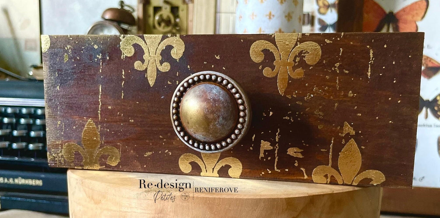 Knob Decor Mould - Pearl Inlay | 1 Knob Set, includes hardware | Redesign with Prima