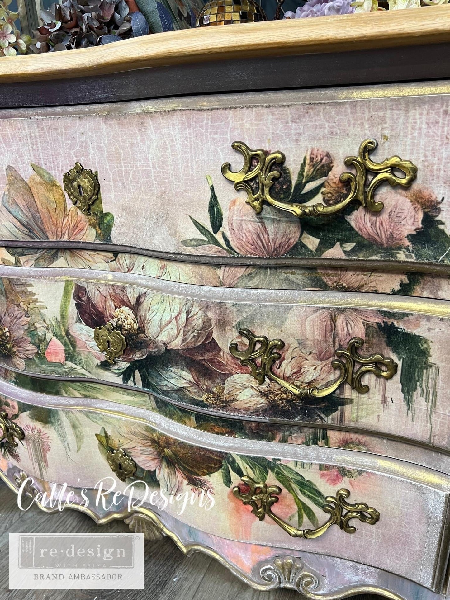 A1 Decoupage Fiber - Wisp of Mauve | 24.3”x33.1” | ReDesign With Prima