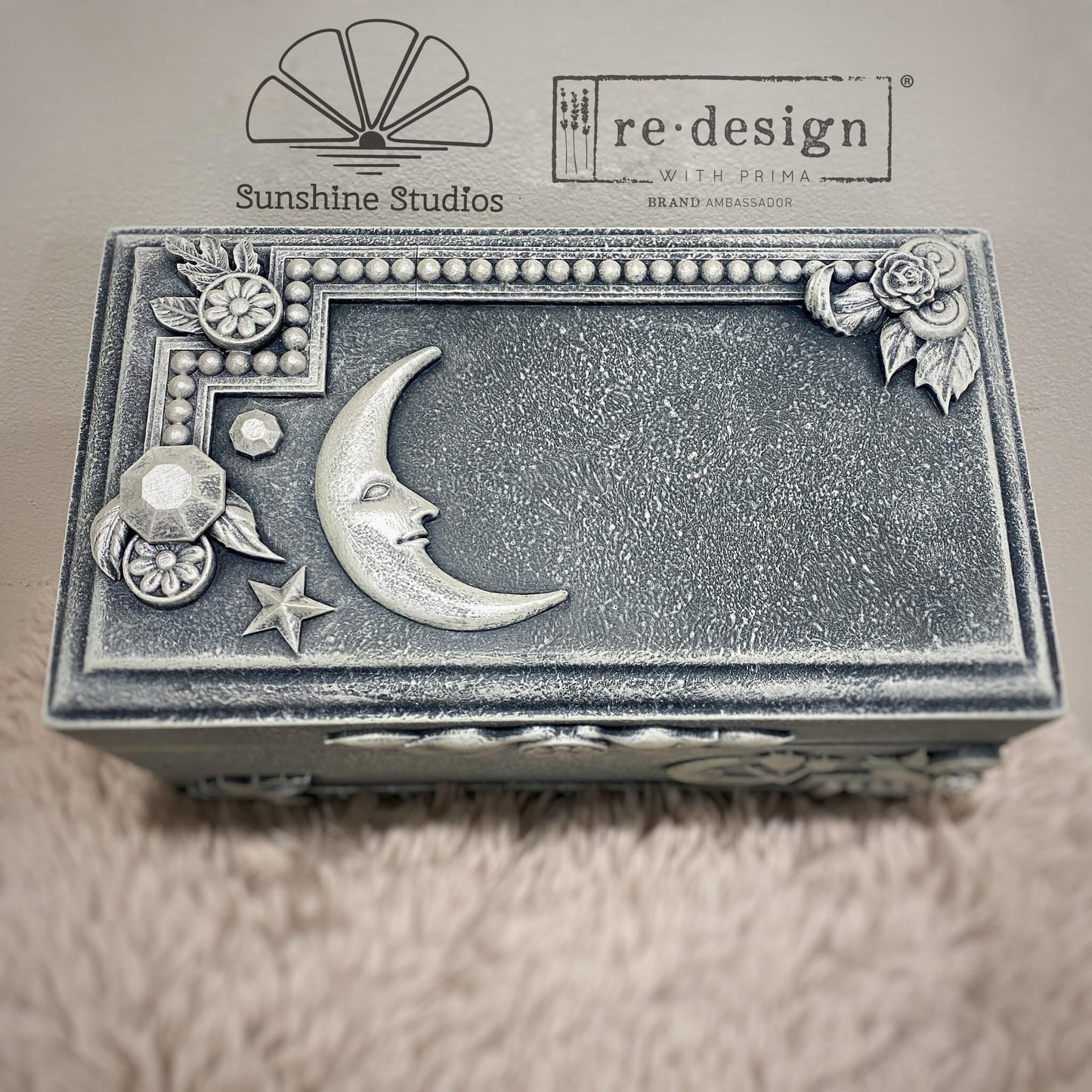 Decor Mould® - Swedish Posy | 5"x8" | Annie Sloan | Redesign with Prima
