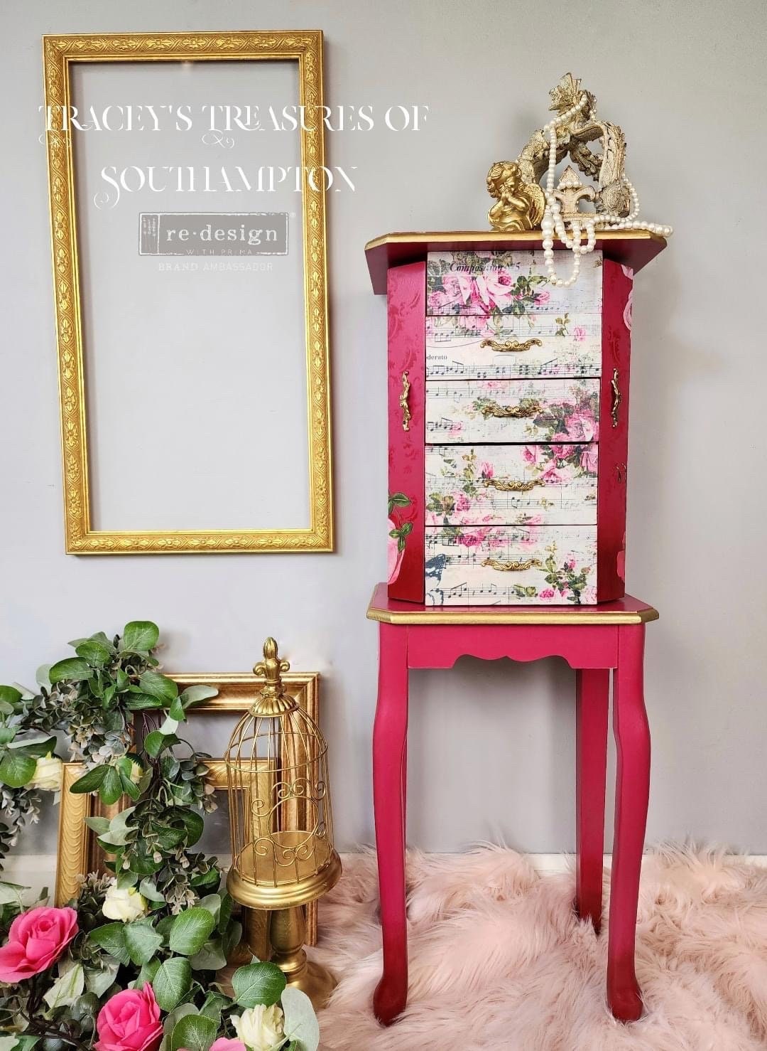 Decoupage Tissue Paper Pack - Shabby Chic | 3 sheets, 19.5”x 30” | Redesign with Prima