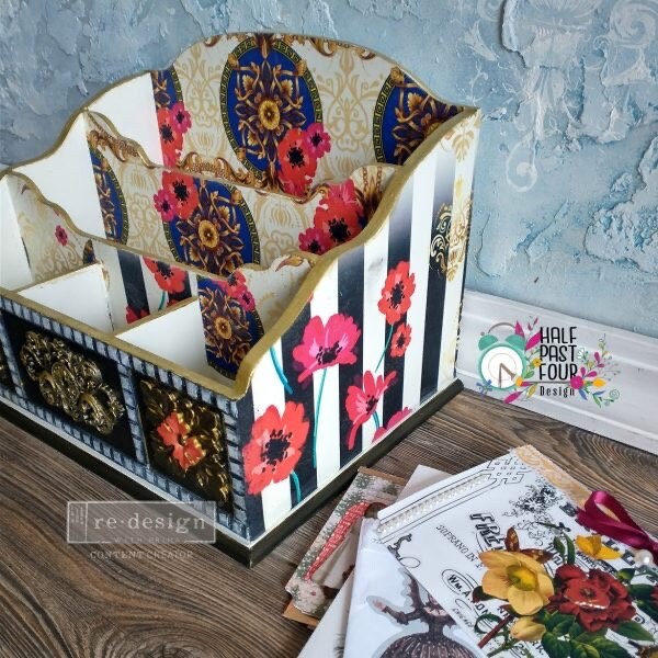 Decoupage Tissue Paper - Fashion and Flora | 19.5x30” | Redesign with Prima