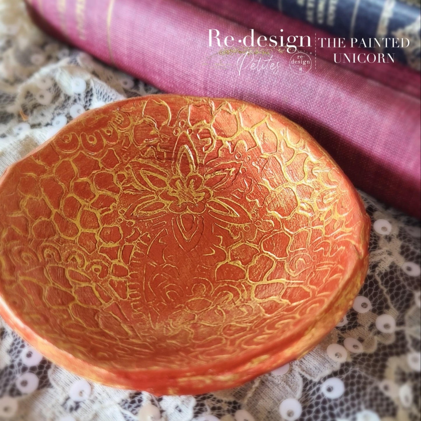 Decor Stencil - Floral Net | Finnabair | 1 pc-6”x9” | Redesign with Prima