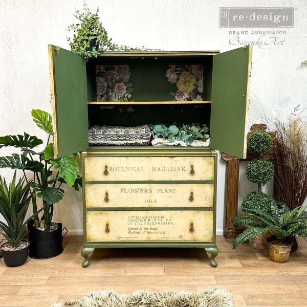 Large Decor Transfers® - Woodland Floral | 24”x30” | Redesign with Prima