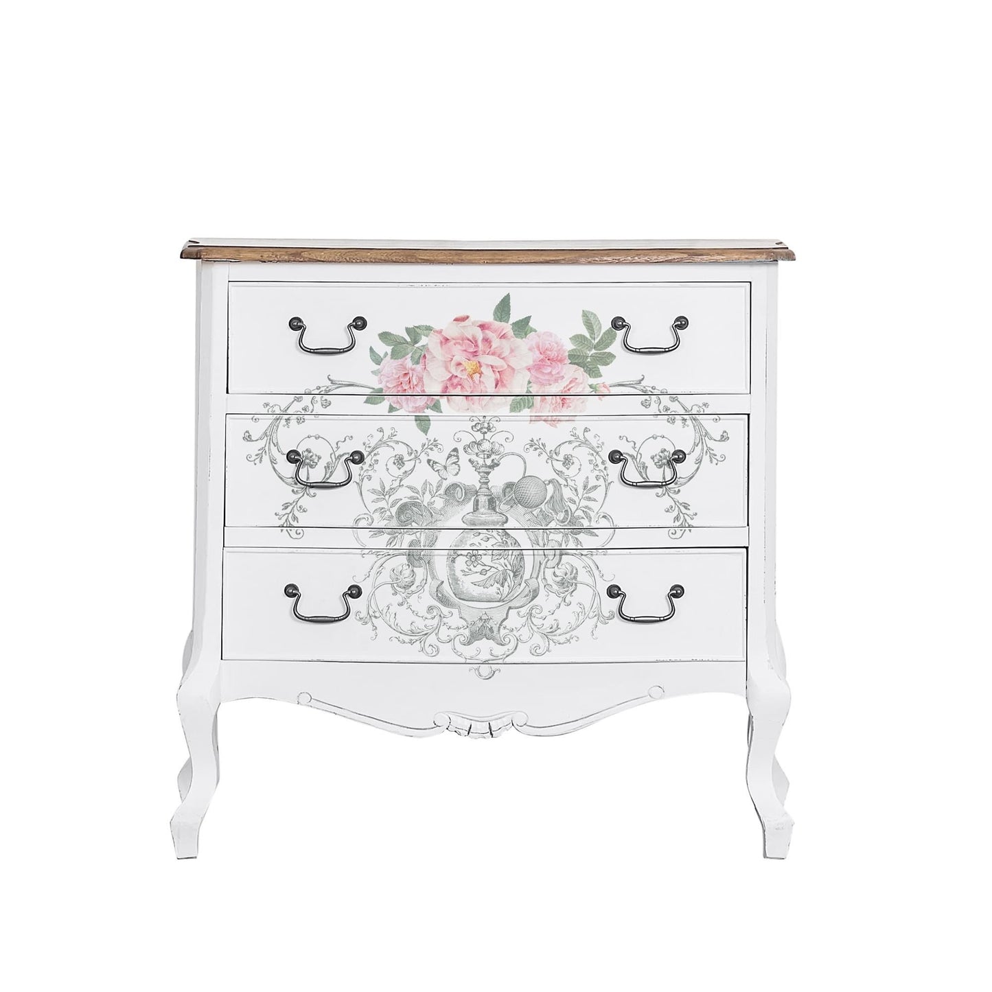 Maxi Decor Transfer® - Odeur De Rose | 12”x12” | Redesign with Prima