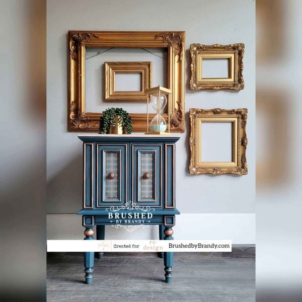 Middy Decor Transfers® - Golden Art Deco | 8.5”x11” | Redesign withPrima