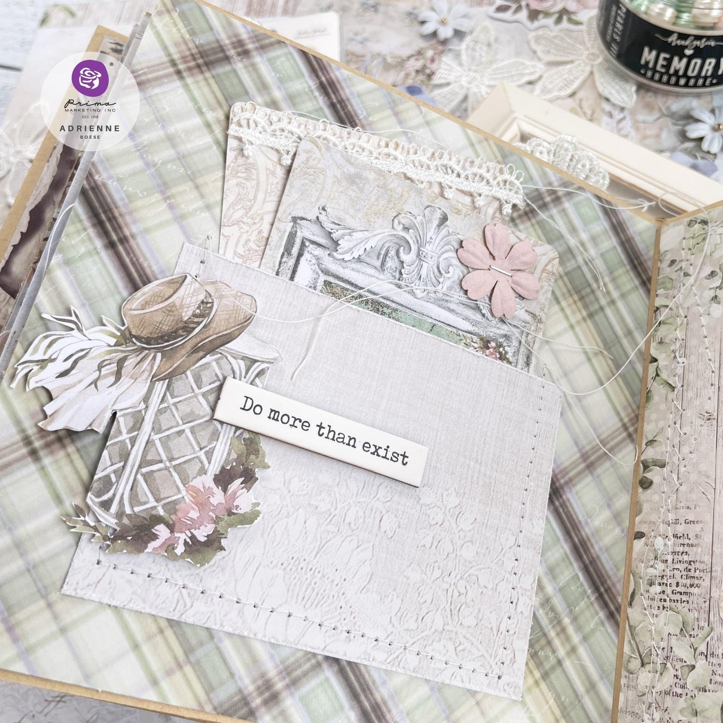 Bohemian Heart Collection Flowers - Wild Instinct, 48 pcs | Prima Marketing Inc.