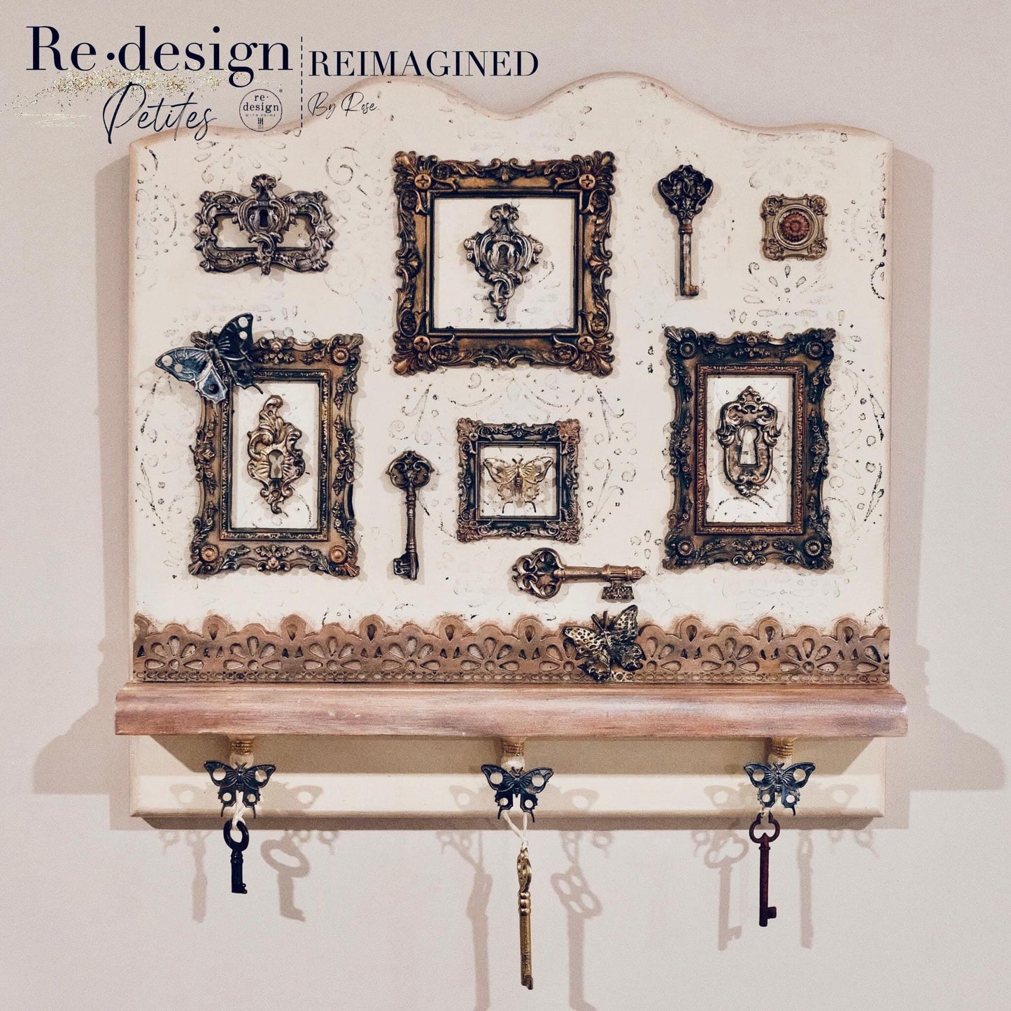 Decor Mould® - Baroque Frames | Finnabair | 5”x8”x8mm | Redesign with Prima