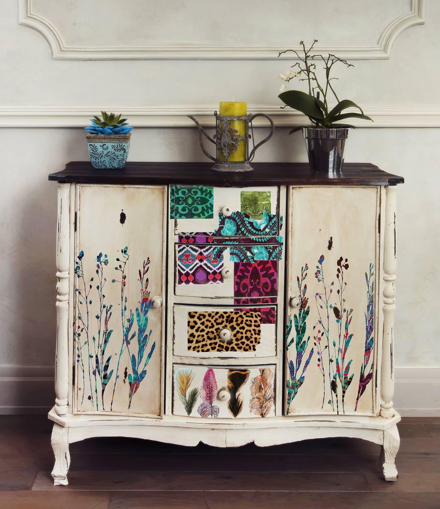Large Decor Transfers® - In Flight Transfer | 24” x 30”, 3 sheets | Reduced Price | Redesign with Prima
