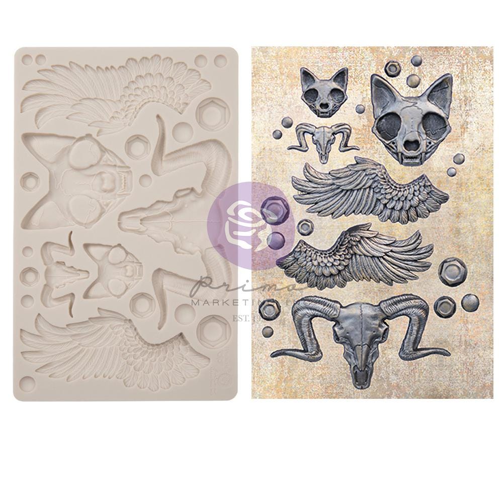 Decor Mould® - Amun and Bast | 5”x8” | Finnabair | Redesign with Prima