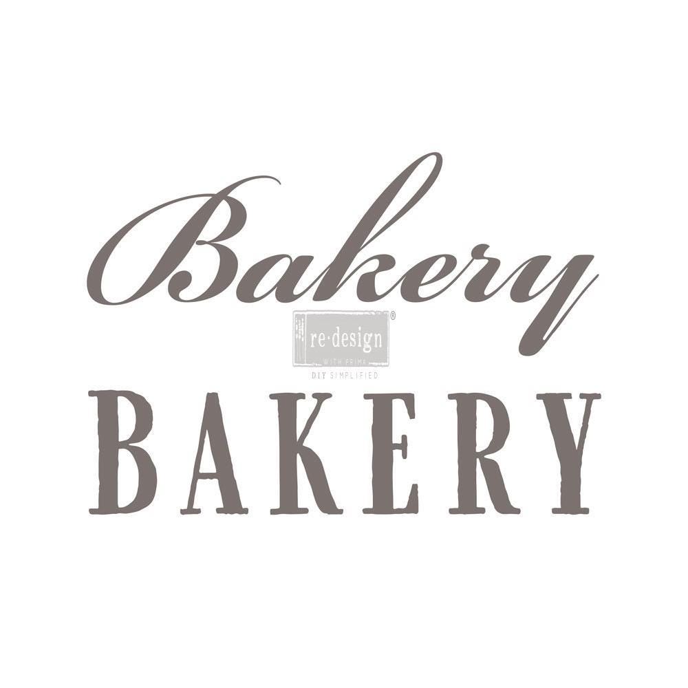 Large Decor Transfers® - Fresh Bakery | Reduced Price | 29.3” x 21” | Redesign with Prima