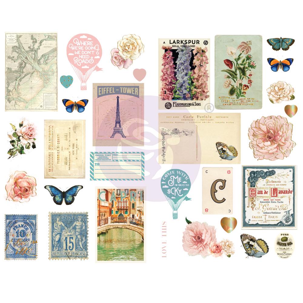 Postcards from Paradise Mini Decor Mould® | 3.5”x4.5” | Prima Marketing Inc.