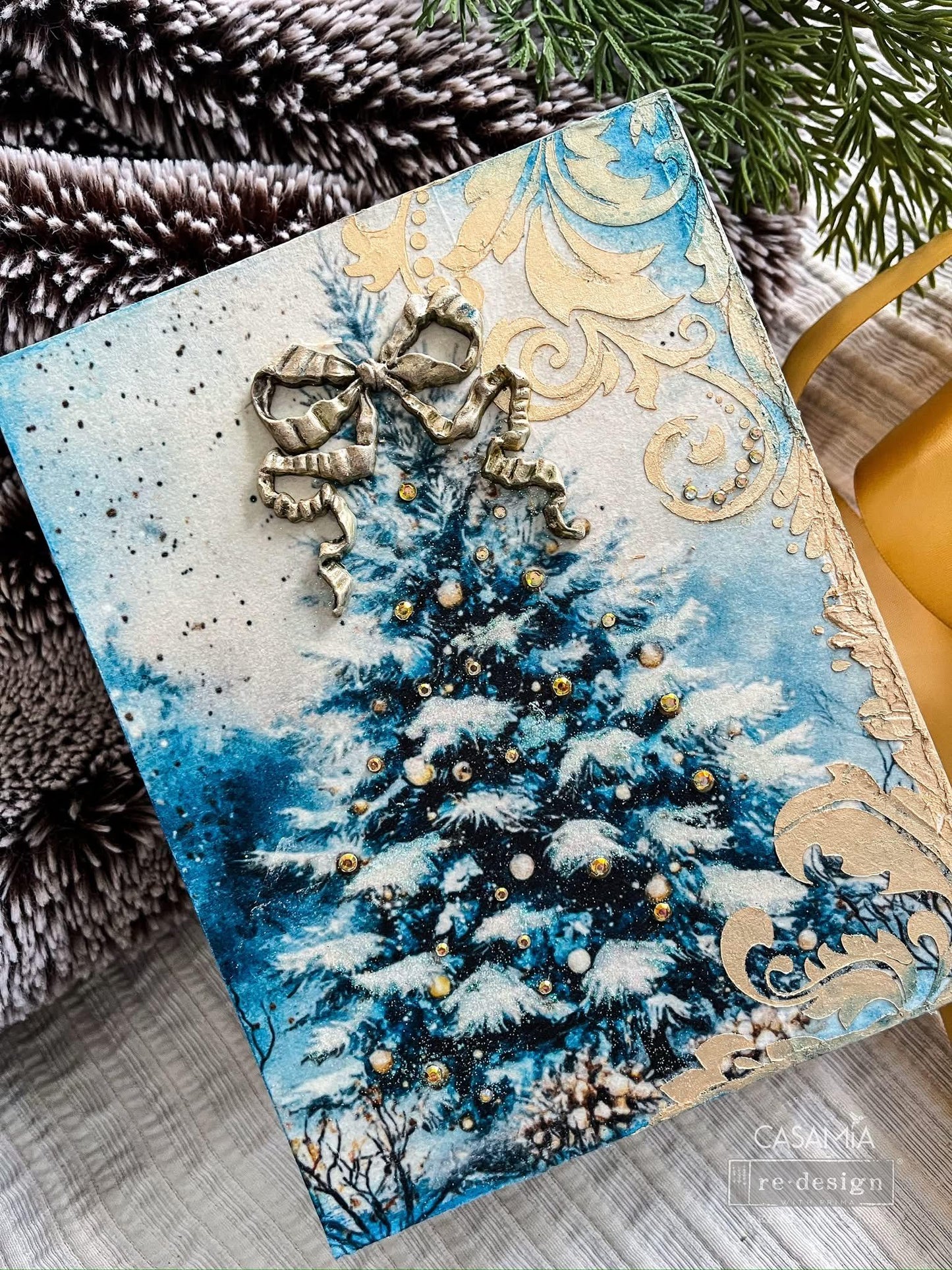 Decor Mould® - Timeless Ties | 5”x8”x8mm | Redesign with Prima