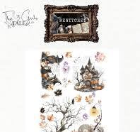 Bewitched Collection A4 Transfer | Three Girls Tale | Prima Marketing, Inc.