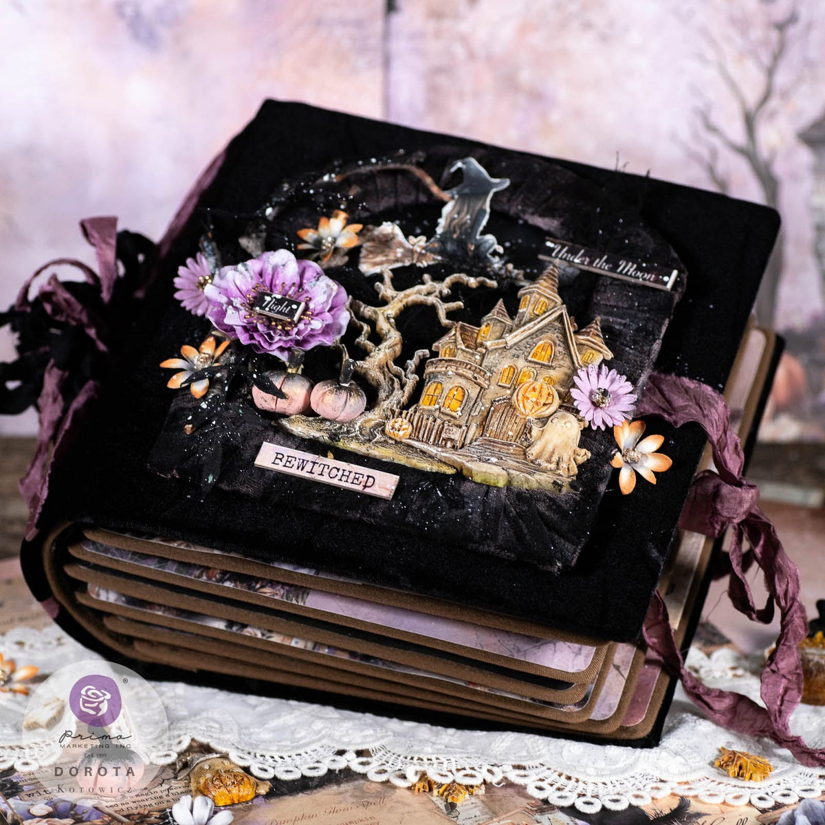 Bewitched Collection A4 Decoupage | Three Girls Tale | Prima Marketing, Inc.