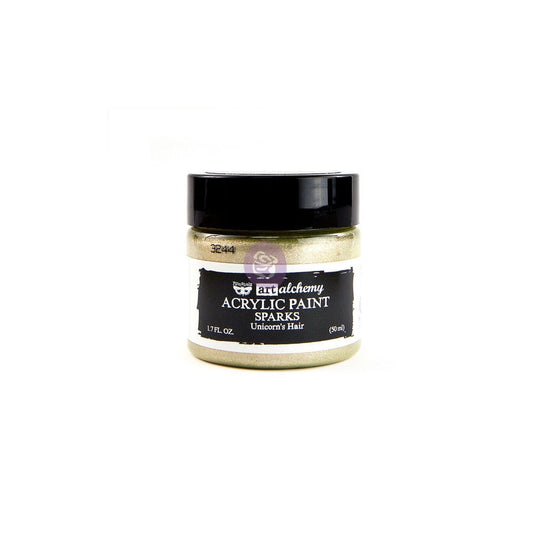 Sparks Acrylic Paint - Unicorn’s Hair | Finnabair | 50ml | Redesign with Prima