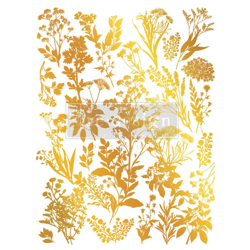 Decor Transfers® Gold Foil - Luxe Foliage