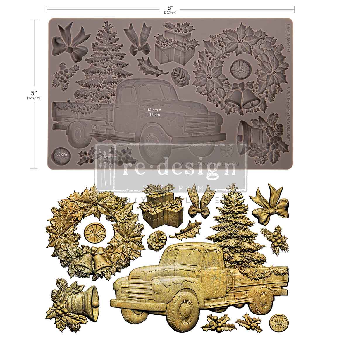 Decor Moulds® - Country Christmas Delivery | NEW! | Redesign with Prima