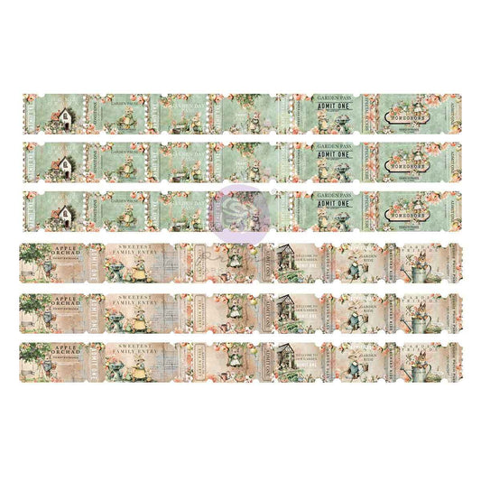 Homegrown Collection Tickets | 36 pcs | Three Girls Tale | Prima Marketing Inc