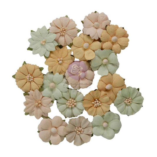 Homegrown Collection Flowers - Meadow Petals, 18 pcs | Three Girls Tale | Prima Marketing Inc