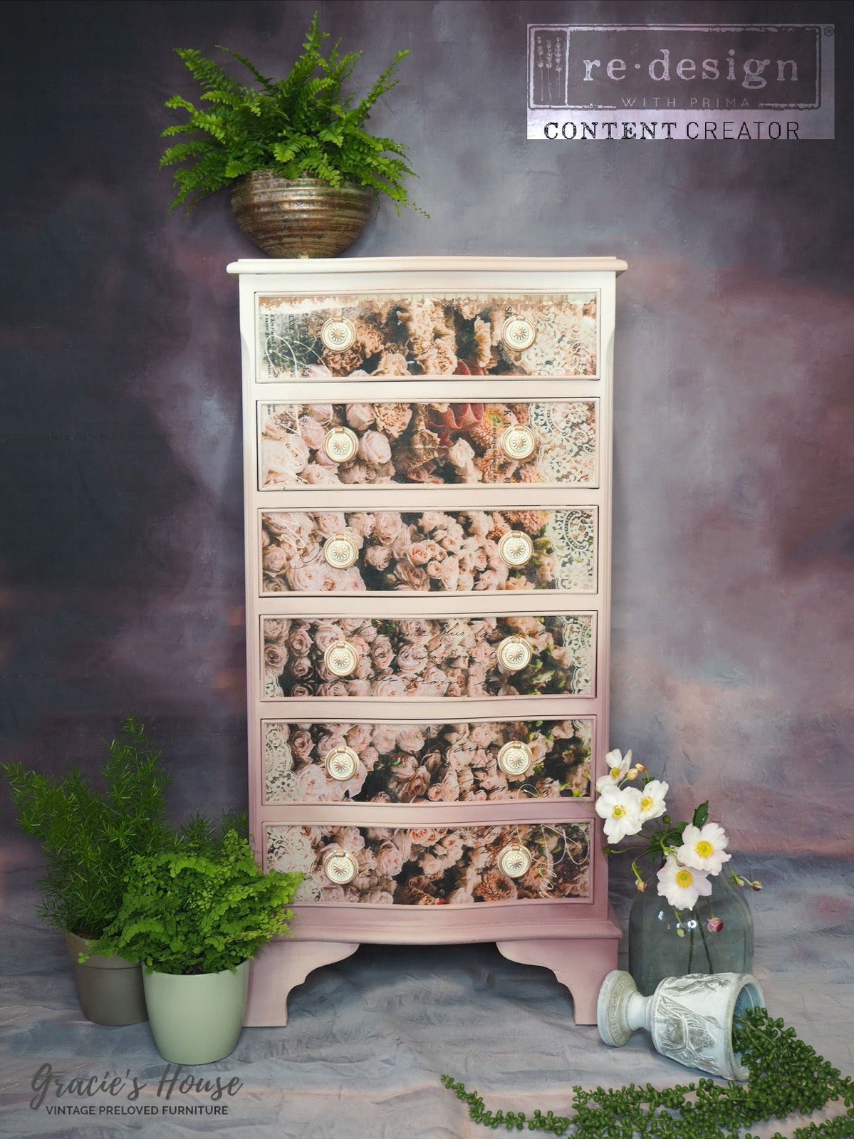 Decoupage Tissue Paper - Beautiful Dream | 19.5x30” | Redesign with Prima