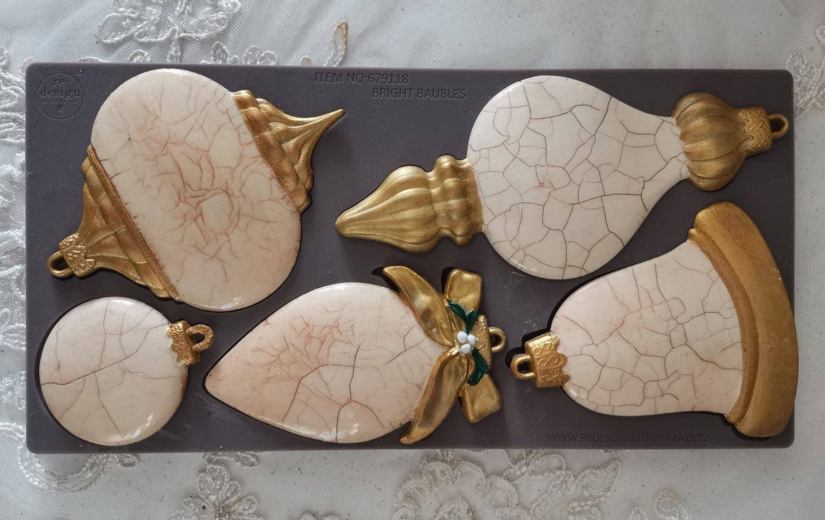 Decor Moulds® - Bright Baubles | Christmas mould | Redesign with Prima