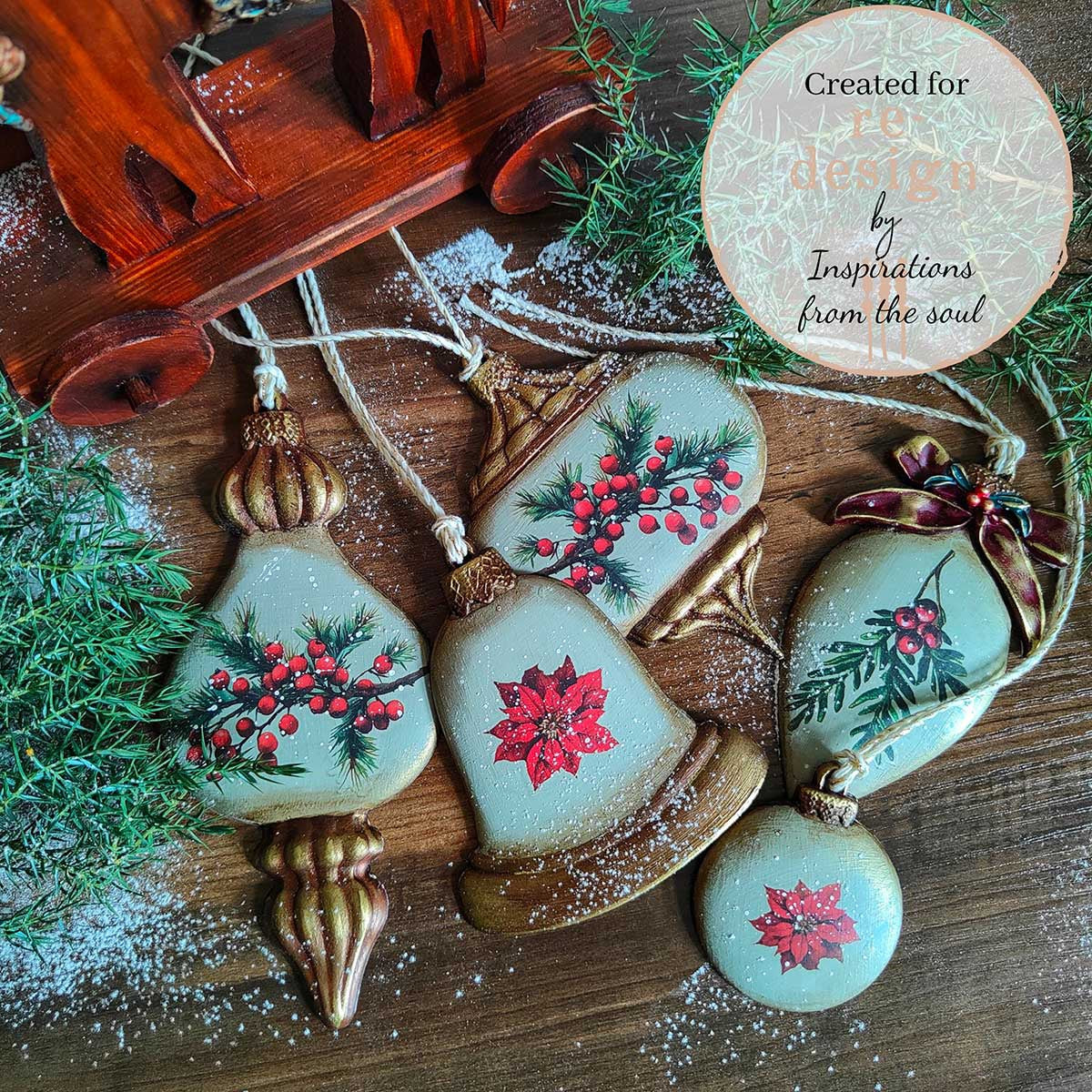 Decor Moulds® - Bright Baubles | Christmas mould | Redesign with Prima