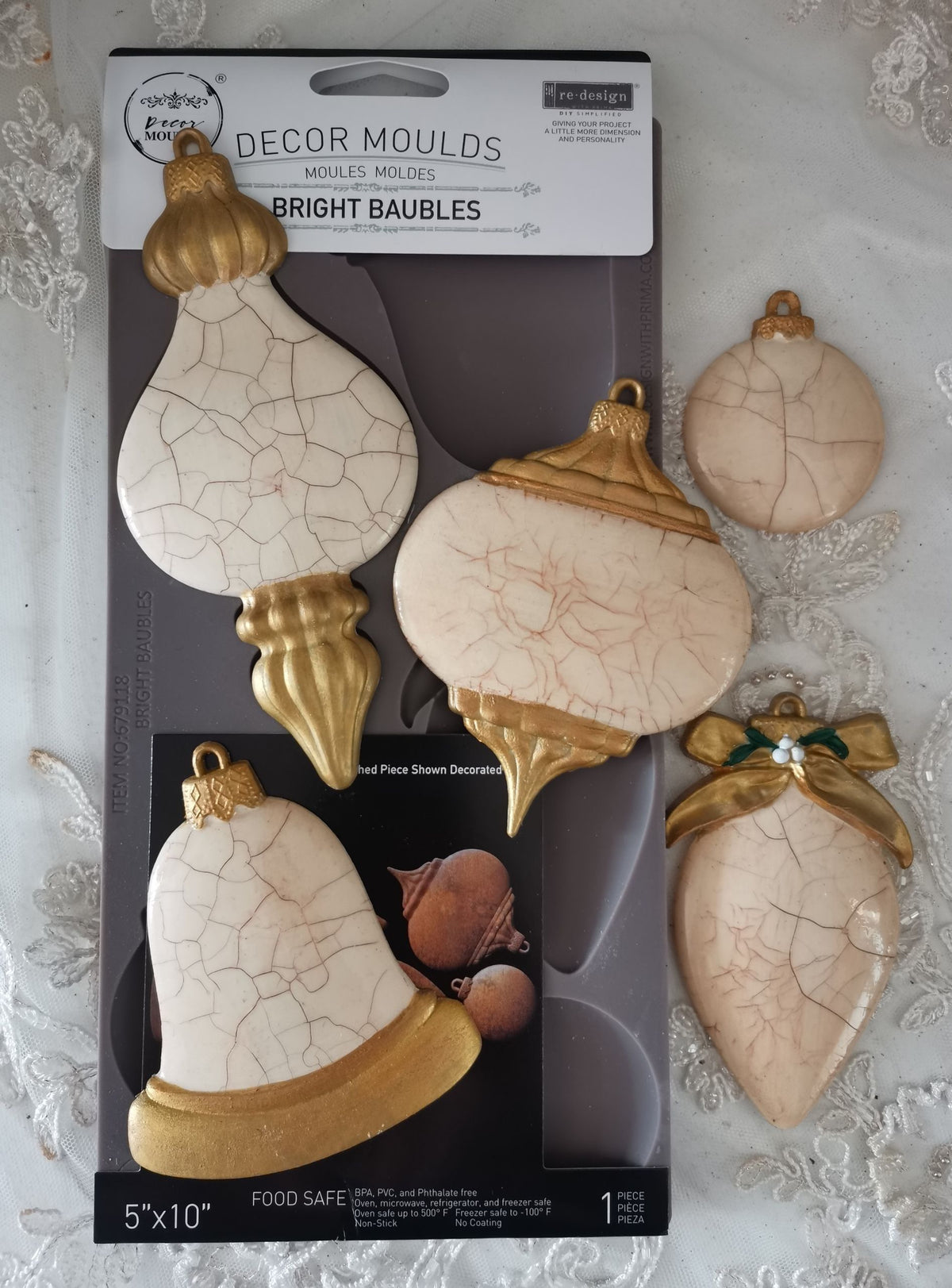 Decor Moulds® - Bright Baubles | Christmas mould | Redesign with Prima