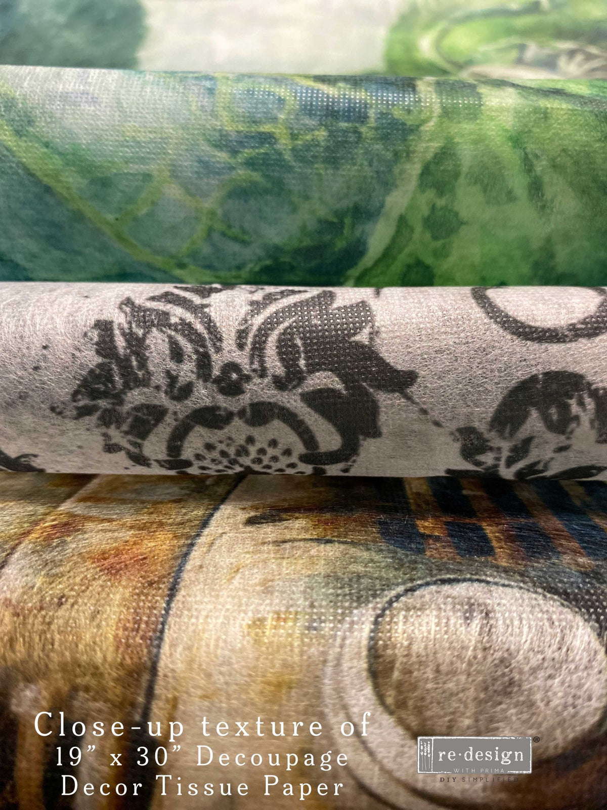 Decoupage Tissue Paper - Beautiful Dream | 19.5x30” | Redesign with Prima