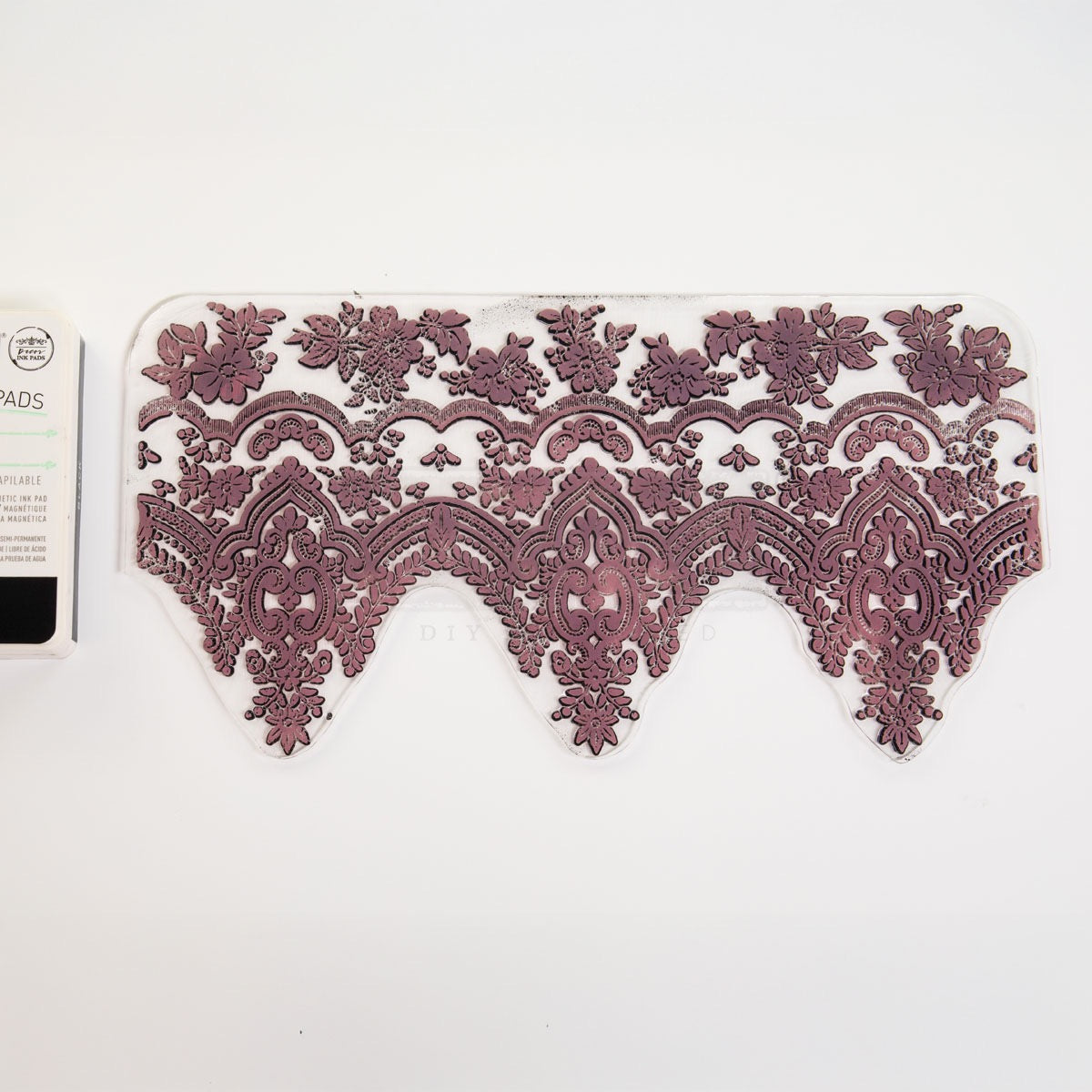 Decor Stamp - Vintage Wallpaper | 1 pc, 12”x12” | Reduced Price | Redesign with Prima