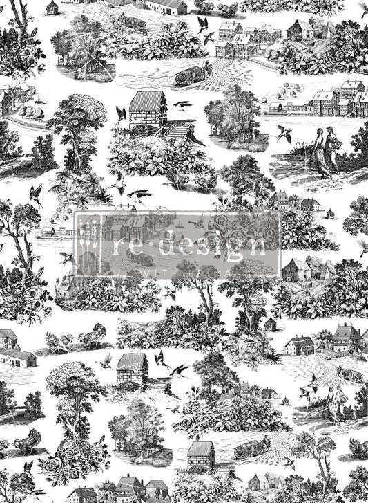 Large Decor Transfers® - Simplicity | 3 pc, 22” x 30” | Reduced Price | Redesign with Prima