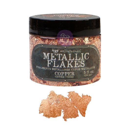 Metallic Flakes - Copper | Art Ingredients | 1 jar | Prima Marketing Inc.
