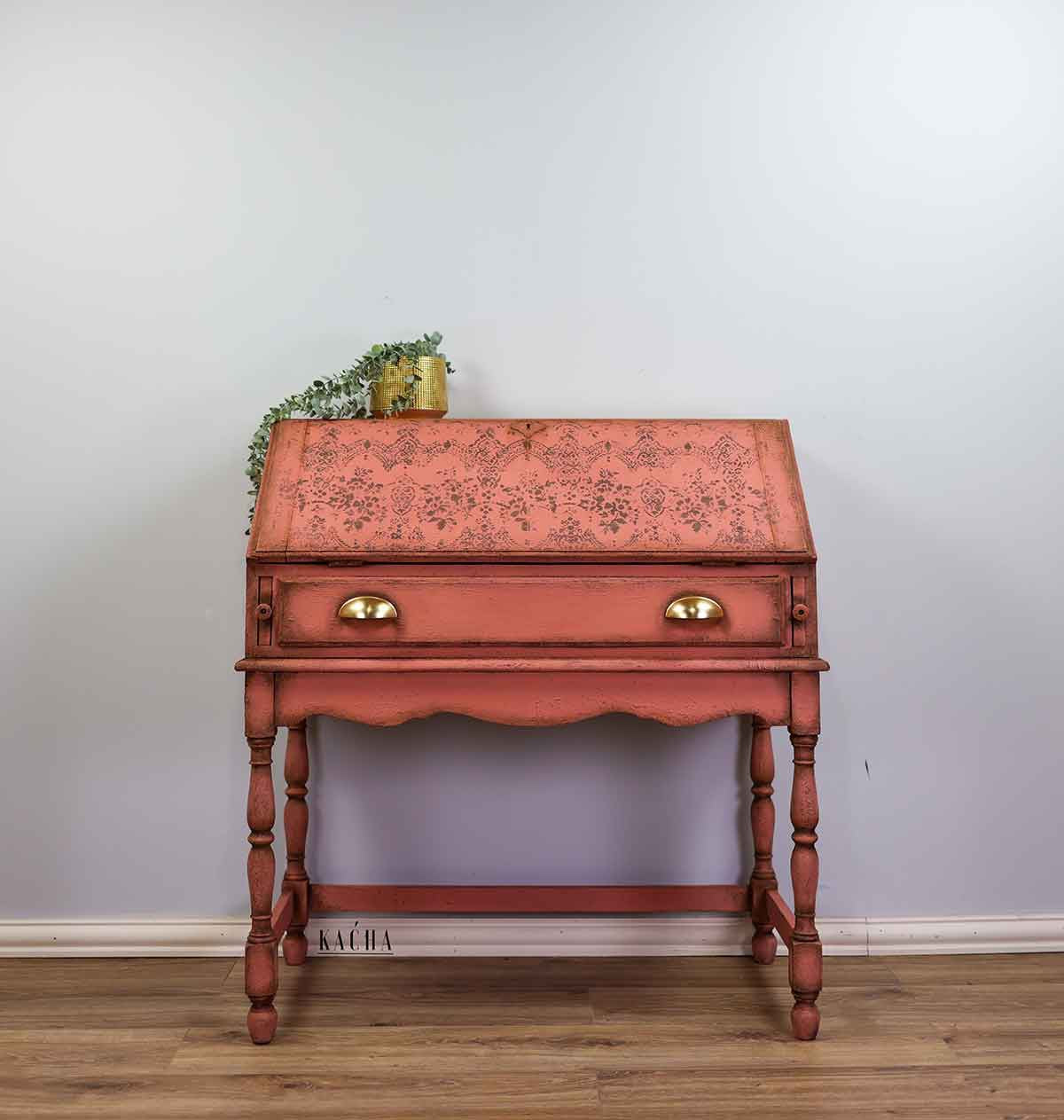 Decor Stamp - Vintage Wallpaper | 1 pc, 12”x12” | Reduced Price | Redesign with Prima