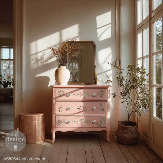 Middy Decor Transfers® - Blush Reverie | 3 sheets, 8.5”x11” | Redesign with Prima