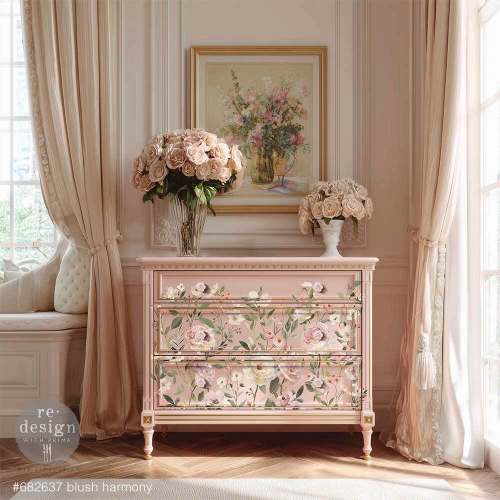 Large Decor Transfers® - Blush Harmony | 24” x 35” | Redesign with Prima