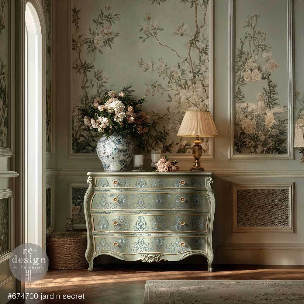 Large Decor Transfers® - Jardin Secret | 24” x 35” | Redesign with Prima