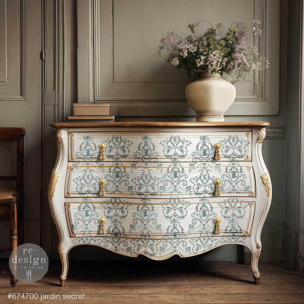 Large Decor Transfers® - Jardin Secret | 24” x 35” | Redesign with Prima