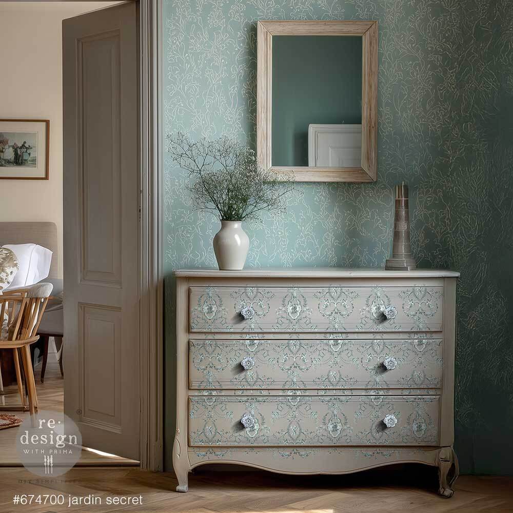 Large Decor Transfers® - Jardin Secret | 24” x 35” | Redesign with Prima