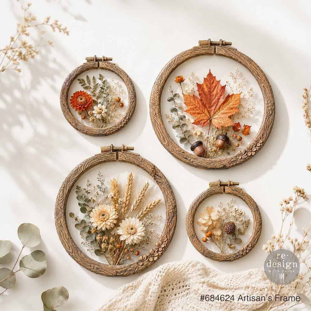 Decor Moulds® - Artisan’s Frame | Home for the Holidays | Redesign with Prima