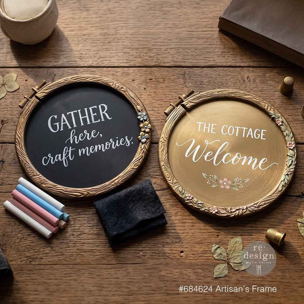 Decor Moulds® - Artisan’s Frame | Home for the Holidays | Redesign with Prima
