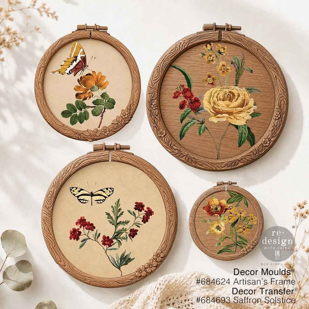 Decor Moulds® - Artisan’s Frame | Home for the Holidays | Redesign with Prima