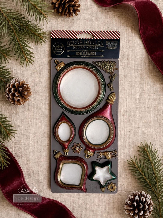 Decor Moulds® - NoeL Elegance | Home for the Holidays | Redesign with Prima