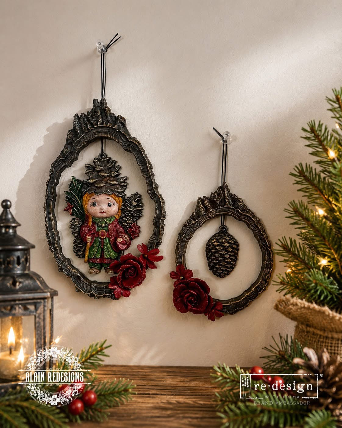 Decor Moulds® - Evergreen & Embers | Woodland Harvest Collection | Redesign with Prima