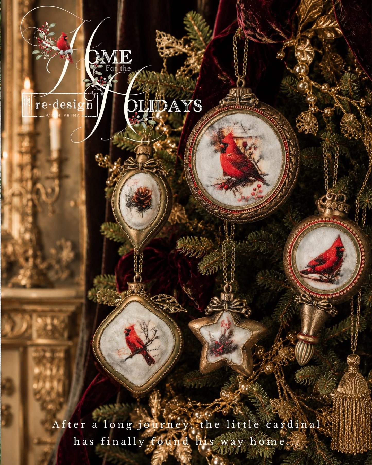 Decor Moulds® - NoeL Elegance | Home for the Holidays | Redesign with Prima