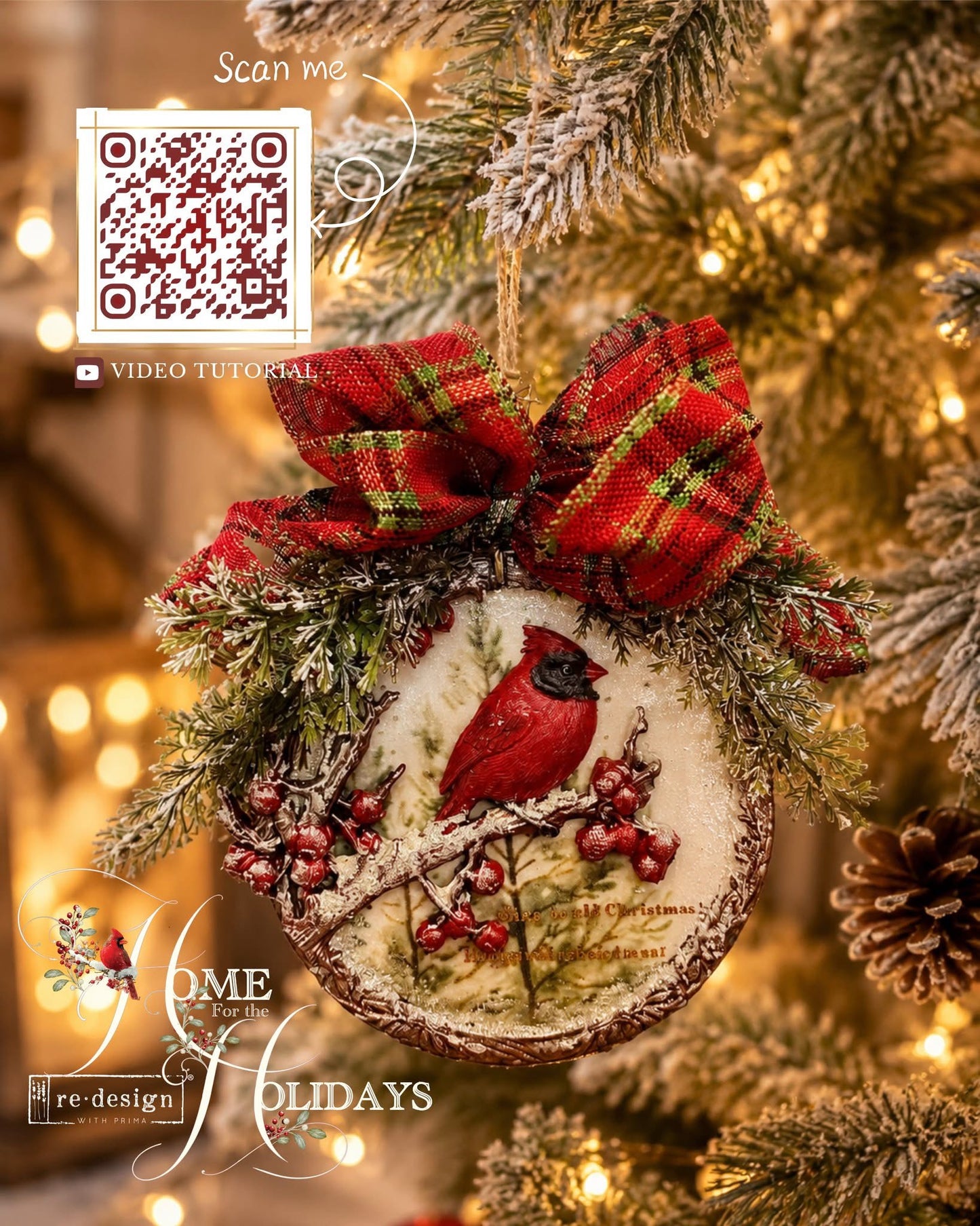 Decor Moulds® - NoeL Elegance | Home for the Holidays | Redesign with Prima