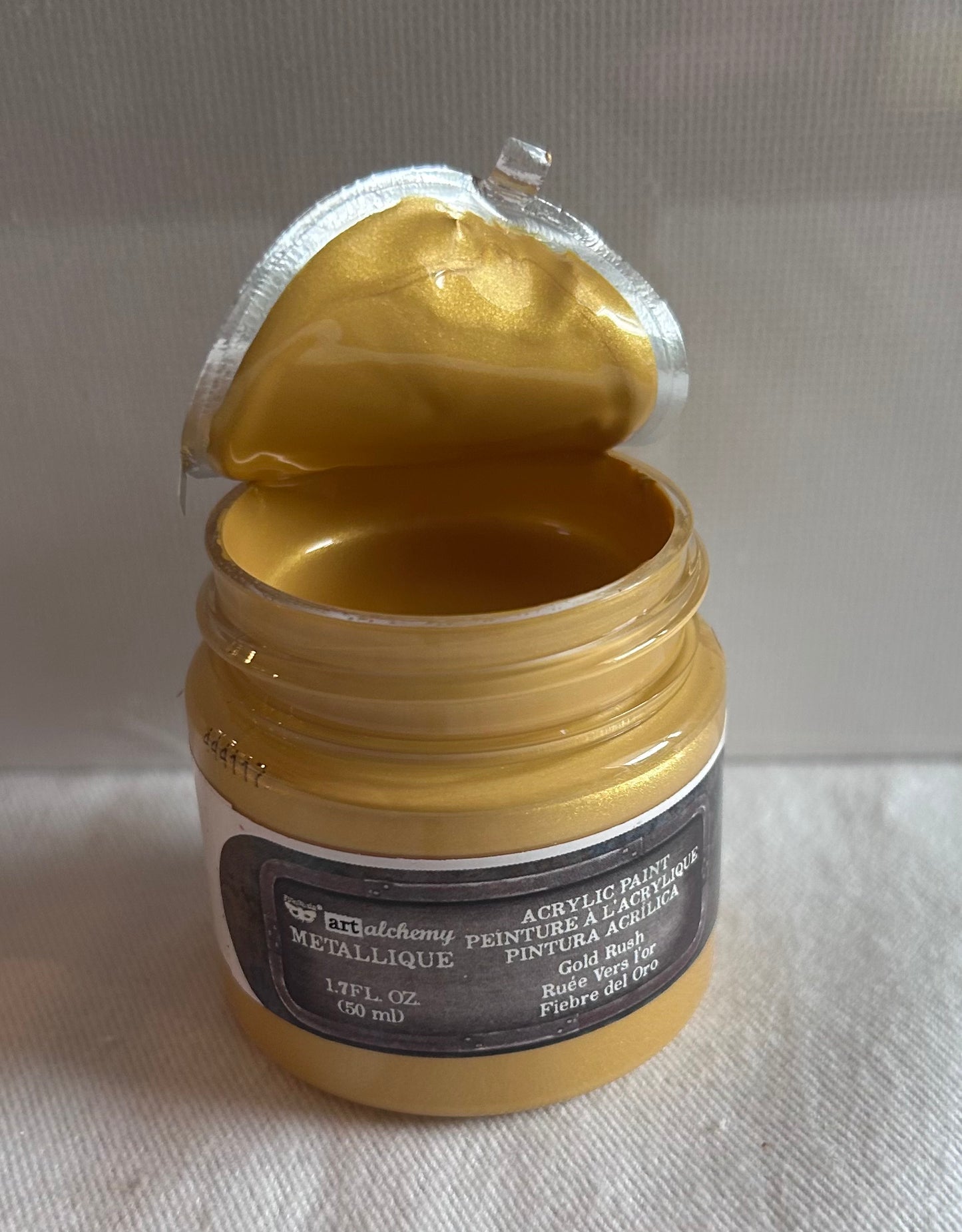 Metallic Acrylic Set - Gold Rush | 50 mL | Finnabair | Redesign with Prima