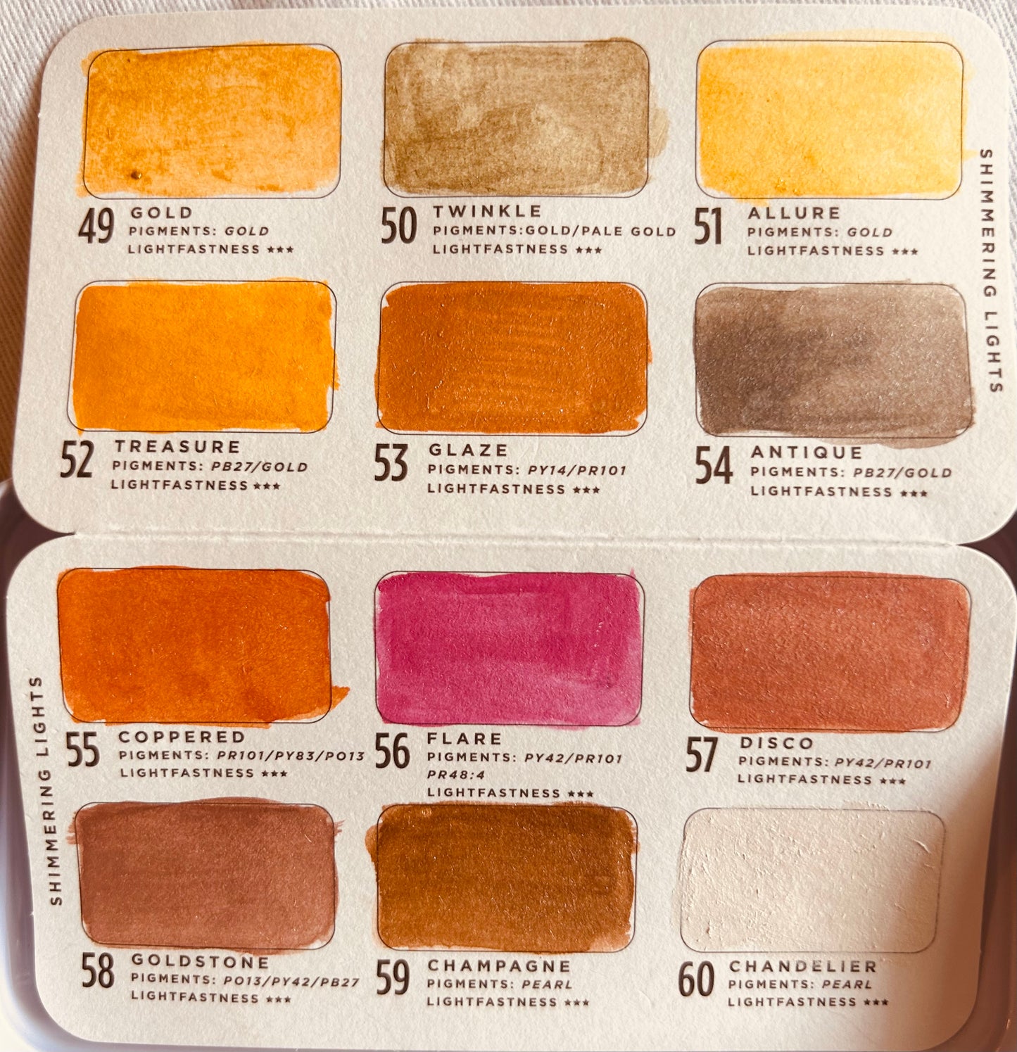 Watercolor Confections Paint Set - Shimmering Lights | Redesign with Prima